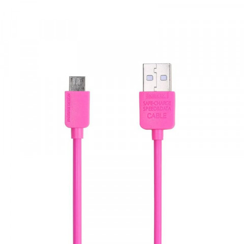 USB дата-кабель Remax  Light Speed RC-006m microUSB розовый