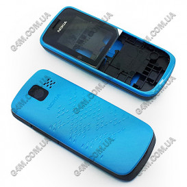 Корпус для Nokia 110 блакитний, висока якість