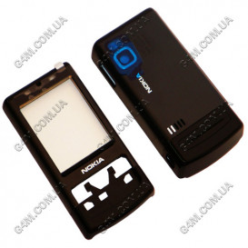 Корпус для Nokia 6500 slide чорний, висока якість
