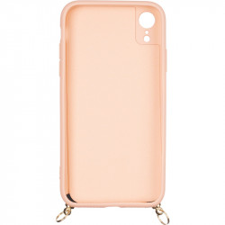 Чехол Fashion Case for iPhone XR розового цвета