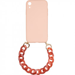 Чехол Fashion Case for iPhone XR розового цвета