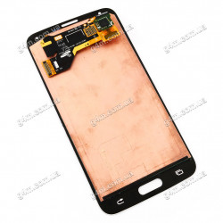 Дисплей Samsung G900A, G900F, G900H, G900i, G900T Galaxy S5 с тачскрином, белый, снятый с телефона