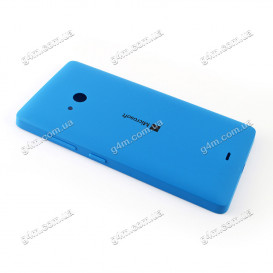 Задняя крышка для Nokia Lumia 540 Dual Sim, RM-1141 (Microsoft) голубая