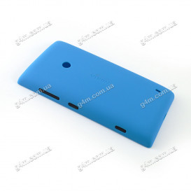 Задняя крышка для Nokia Lumia 520, Lumia 525 голубая