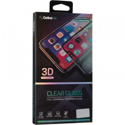 Защитное стекло Gelius Pro для Xiaomi Redmi K30 (3D стекло черного цвета)