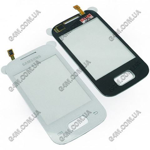 Тачскрин для Samsung S5300, S5302 Galaxy Pocket белый с клейкой лентой