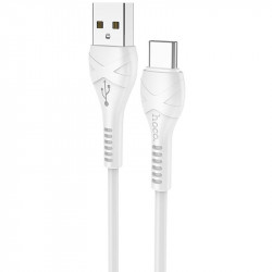USB дата-кабель Hoco X37 Cool Power Type-C метр, белый