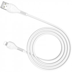 USB дата-кабель Hoco X37 Cool Power Type-C метр, белый