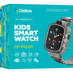 Дитячий смарт-годинник Gelius PRO KID з GPS трекером GP-PK001 рожевого кольору