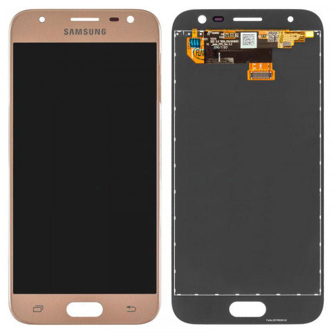 Дисплей Samsung J330 Galaxy J3 (2017 года) с тачскрином, золотистый, копия