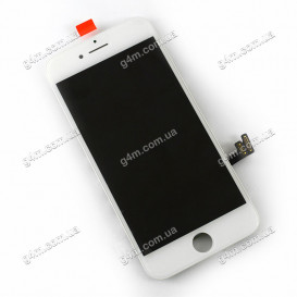 Дисплей Apple iPhone 7 с тачскрином и рамкой, белый