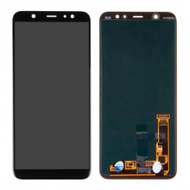 Дисплей Samsung A605 Galaxy A6 Plus 2018 года с тачскрином, черного цвета