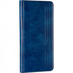 Чехол-книжка Gelius Leather New для Xiaomi Redmi Note 10 Pro синего цвета