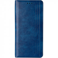 Чехол-книжка Gelius Leather New для Xiaomi Redmi Note 10 Pro синего цвета