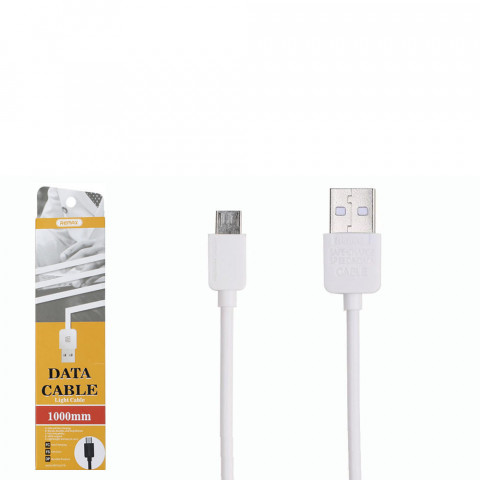 USB дата-кабель Remax  Light Speed RC-006m microUSB белый