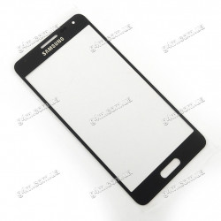 Стекло сенсорного экрана для Samsung G850F Galaxy Alpha, темно-серое