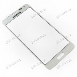 Стекло сенсорного экрана для Samsung G850F Galaxy Alpha, белое