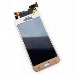 Дисплей Samsung J500F/DS, J500H/DS, J500M/DS Galaxy J5 с тачскрином, золотистый (копия)