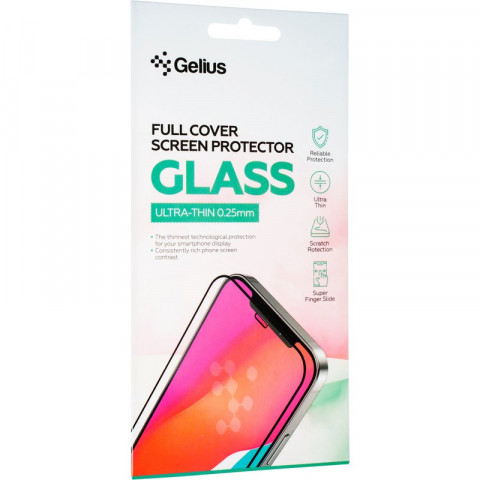 Захисне 3D скло Gelius Full Cover Ultra-Thin 0.25mm для Apple iPhone 6 Plus