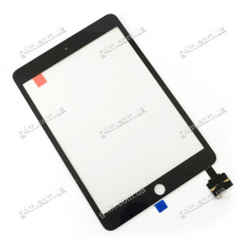 Тачскрин для Apple iPad Mini 3 Retina с микросхемой, черный (Оригинал)