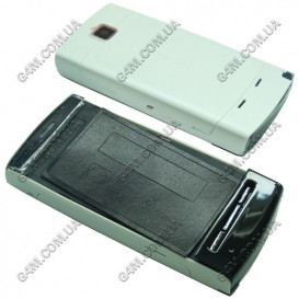 Корпус для Nokia 5250 білий з клавіатурою, висока якість