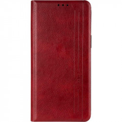 Чехол-книжка Gelius Leather New для Apple iPhone 12 Pro Max красного цвета
