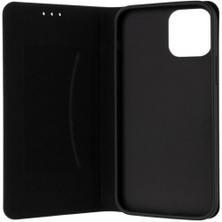 Чехол-книжка Gelius Leather New для Apple iPhone 12, Apple iPhone 12 Pro черного цвета