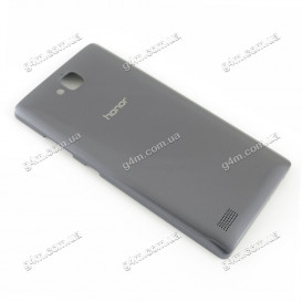Задняя крышка для Huawei Honor 3C H30-U10 темно-серая