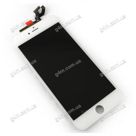 Дисплей Apple iPhone 6S Plus с тачскрином и рамкой, белый