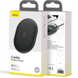 Беспроводное зарядное устройство Baseus Cobble Wireless Charger (WXYS-01) 15W черного цвета