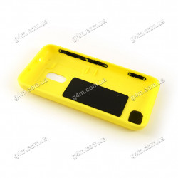 Задняя крышка для Nokia Lumia 620 желтая