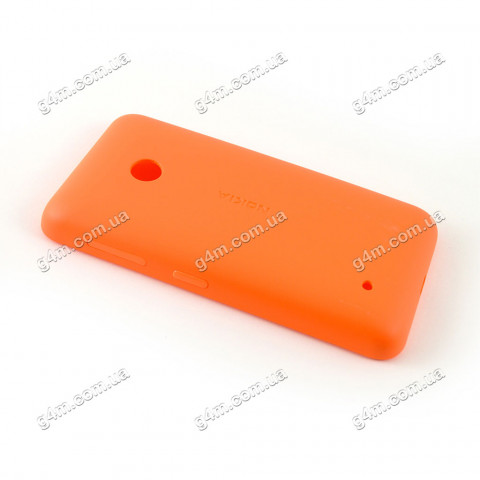 Задняя крышка для Nokia Lumia 530, RM-1019 оранжевая