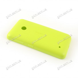 Задняя крышка для Nokia Lumia 530, RM-1019 желтая