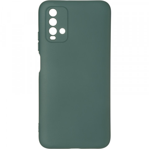 Чехол накладка Full Soft Case для Xiaomi Redmi 9T зеленая