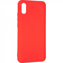Чехол накладка Full Soft Case для Xiaomi Redmi 9a красная