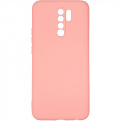 Чехол накладка Full Soft Case для Xiaomi Redmi 9 розовая