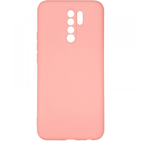 Чехол накладка Full Soft Case для Xiaomi Redmi 9 розовая