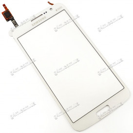 Тачскрин для Samsung G7102, G7105, G7106 Galaxy Grand 2 Duos белый (Оригинал)