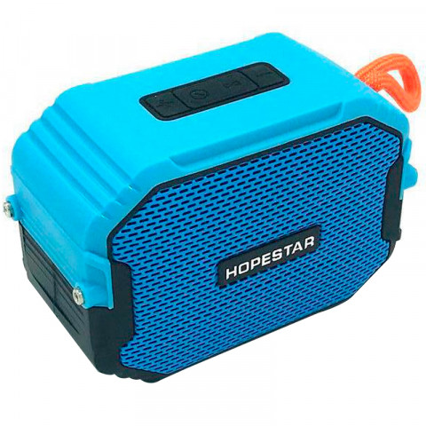 Музыкальная Bluetooth колонка Hopestar T8 (синего цвета)