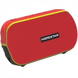 Музыкальная Bluetooth колонка Hopestar T6 Mini (красного цвета)