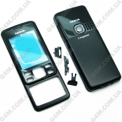 Корпус Nokia 6300 черный (High Copy)