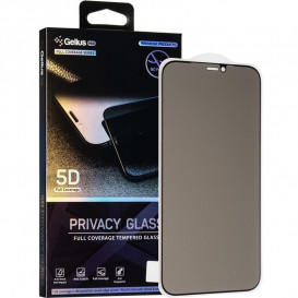 Защитное стекло Gelius Pro Privasy Glass для Apple iPhone 13 Mini (5D стекло черного цвета)