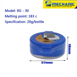 Паяльная паста MECHANIC XGSP30 (20 грамм)