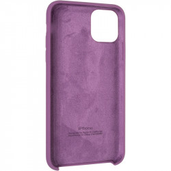 Чехол накладка Original Soft Case Apple iPhone 11 Pro темно пурпурного цвета