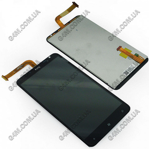 Дисплей для HTC X310e Titan з тачскріном чорний