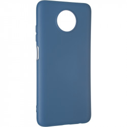 Чехол накладка Full Soft Case для Xiaomi Redmi Note 9T синяя