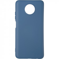 Чехол накладка Full Soft Case для Xiaomi Redmi Note 9T синяя