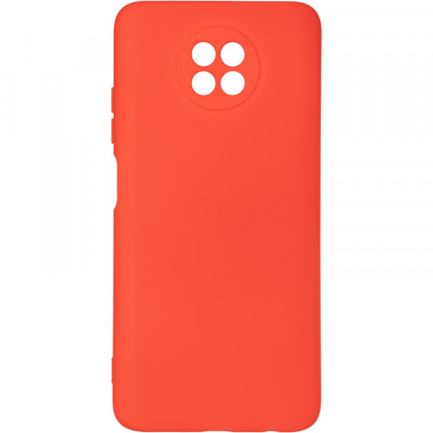 Чехол накладка Full Soft Case для Xiaomi Redmi Note 9T красная