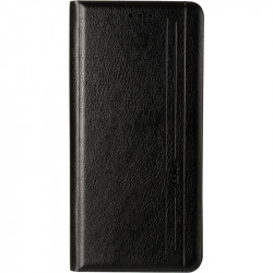 Чехол-книжка Gelius Leather New для Xiaomi Redmi Note 8, Note 8 (2021 года) черного цвета