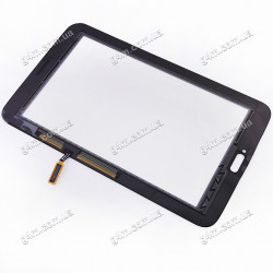 Тачскрин для Samsung T110 Galaxy Tab 3 Lite (Wi-fi) черный Rev03